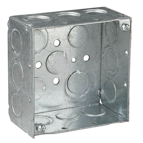 steel city 4 square box|steel city metal boxes.